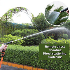 Metal Garden Hose Nozzle w/ Brass Nozzle High Pressure Spray Gun