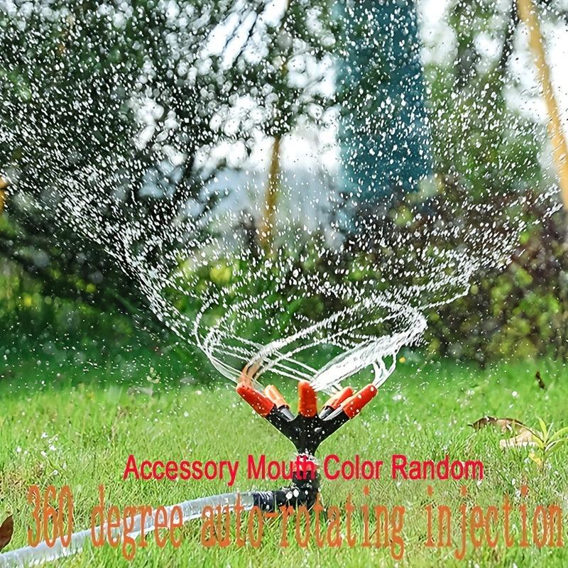 360u00b0 Rotatable Lawn Sprinkler Automatic Water Pipe Yard Sprinkler Spike