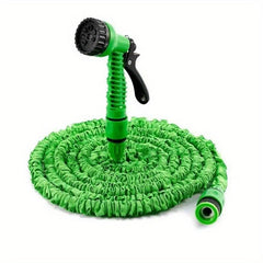 Shrinkable Water Hose 25-100ft for Cars, Flowers, Irrigation