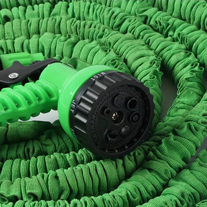 Shrinkable Water Hose 25-100ft for Cars, Flowers, Irrigation