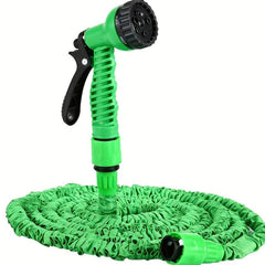 Shrinkable Water Hose 25-100ft for Cars, Flowers, Irrigation
