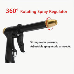 Adjustable Garden Water Gun Sprinkler Nozzle High Pressure Washer