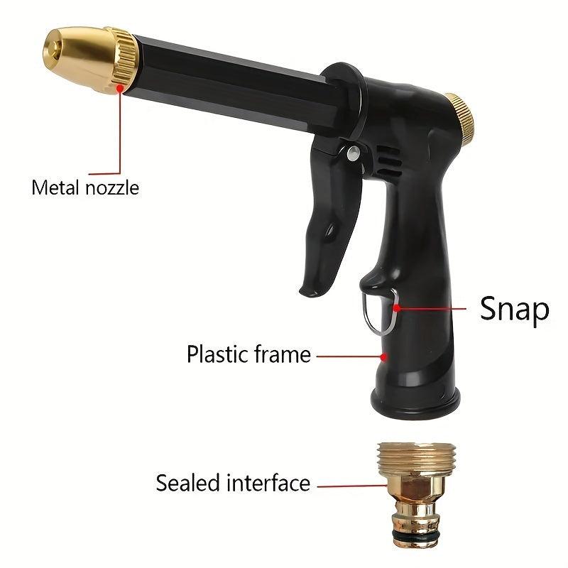 Adjustable Garden Water Gun Sprinkler Nozzle High Pressure Washer