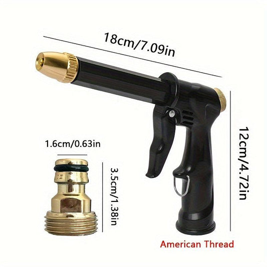 Adjustable Garden Water Gun Sprinkler Nozzle High Pressure Washer