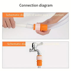 3pcs Water Hose Quick Connectors Faucet Interface Backflow-Proof