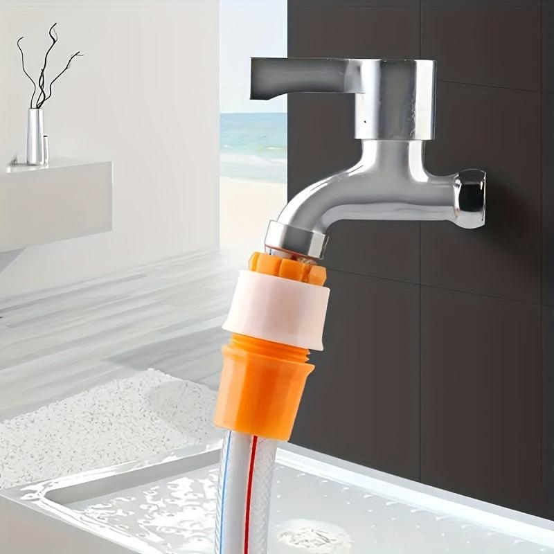 3pcs Water Hose Quick Connectors Faucet Interface Backflow-Proof