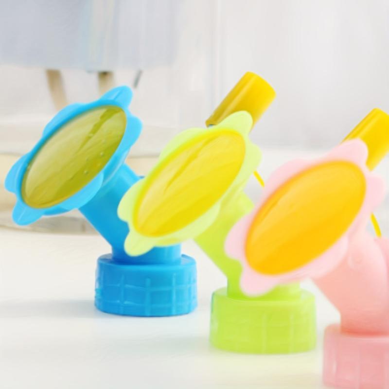 Plastic Dual Head Bottle Watering Spout Bonsai Watering Can