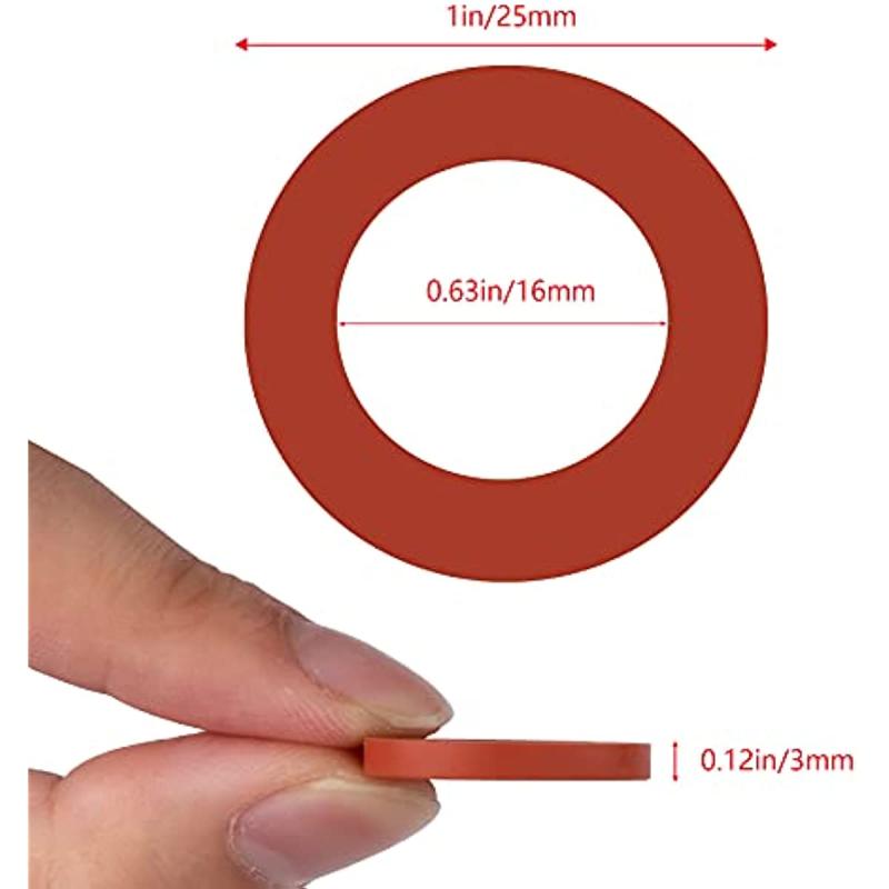 20pcs Garden Hose Washers Rubber Heavy Duty Leak Proof Gasket