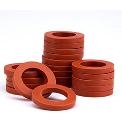 20pcs Garden Hose Washers Rubber Heavy Duty Leak Proof Gasket