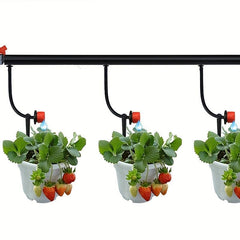 1pc Irrigation Bracket Stake C Shaped Fixing Rod Micro Drip System Pipe Stake