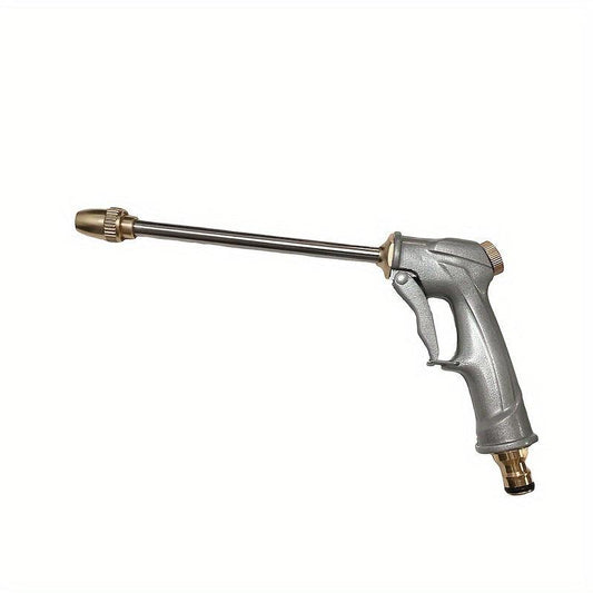 High Pressure Water Gun Garden Hose Nozzle Aluminium Sprayer