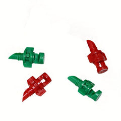 100pcs Refraction Nozzle 180 360 Angle Garden Sprinkler