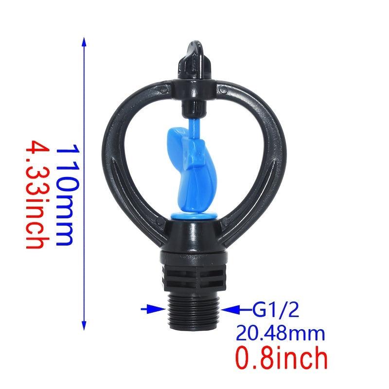 5pcs 360 Auto Rotary Sprinkler for Garden Lawn Watering