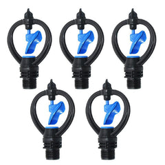 5pcs 360 Auto Rotary Sprinkler for Garden Lawn Watering