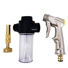 Metal Foam Car Wash Gun Copper Nozzle Electroplating Foam Gun