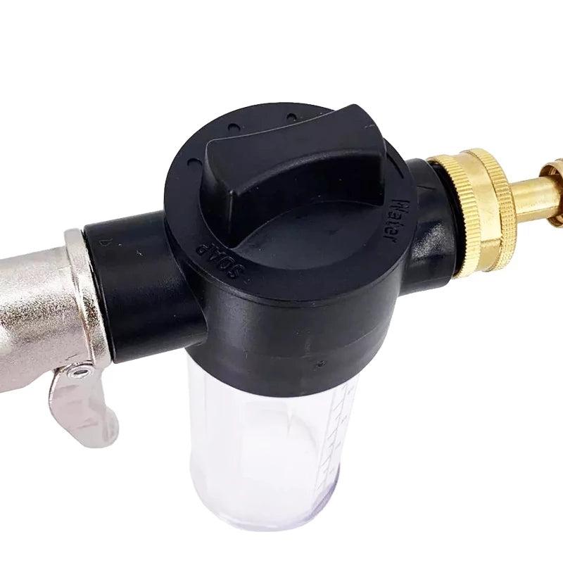 Metal Foam Car Wash Gun Copper Nozzle Electroplating Foam Gun