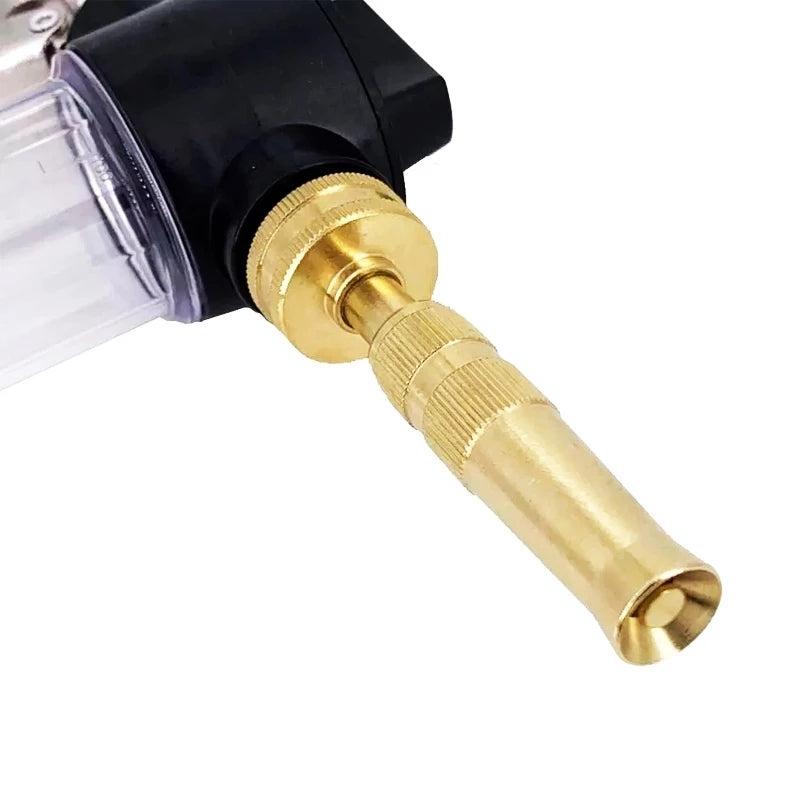 Metal Foam Car Wash Gun Copper Nozzle Electroplating Foam Gun
