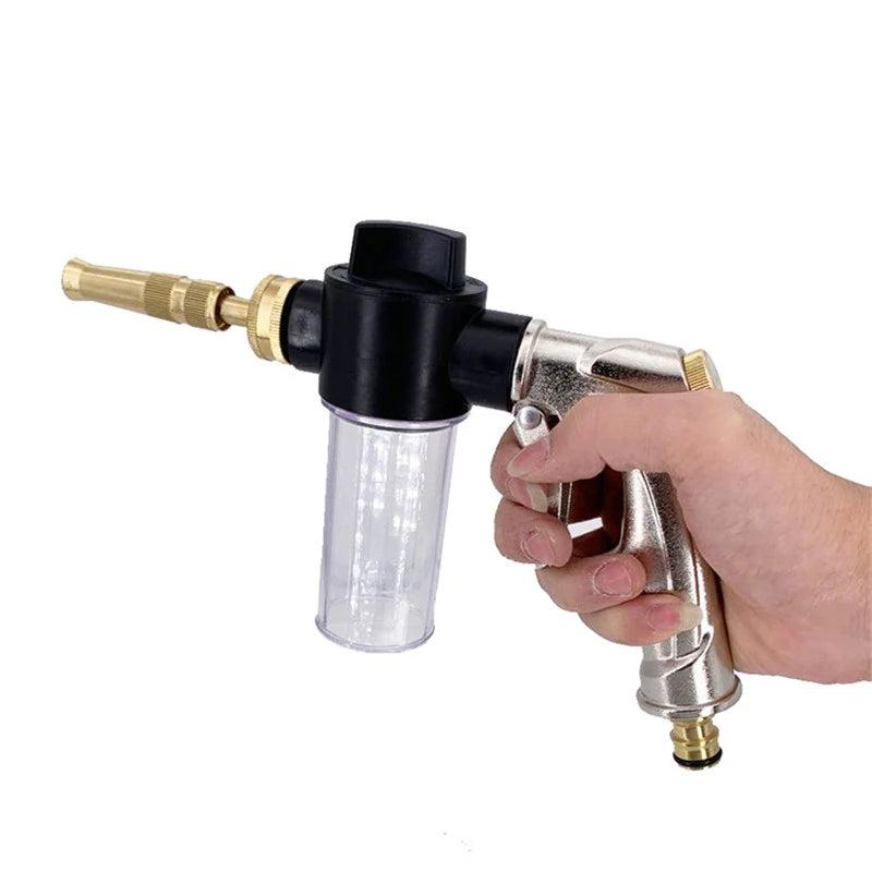 Metal Foam Car Wash Gun Copper Nozzle Electroplating Foam Gun