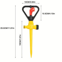 360 Rotating Water Sprinkler for Flowers & Lawns