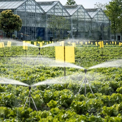 360 Degree Rotating Tripod Sprinkler for Large Yard Garden Lawn