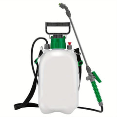Garden Water Sprayer 3 Gallon Pump Pressure Bottle w/ 3 Nozzles, Strap & Valve
