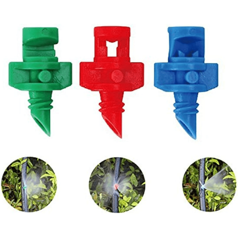 80pcs Micro Garden Lawn Water Spray Misting Nozzle Sprinkler Irrigation System