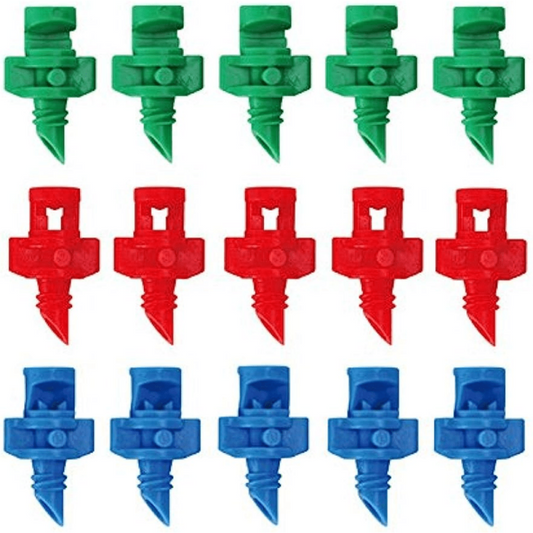 80pcs Micro Garden Lawn Water Spray Misting Nozzle Sprinkler Irrigation System