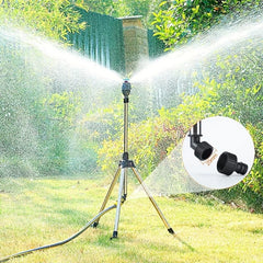 Automatic Rotating Tripod Sprinkler Stainless Steel Rotary Irrigation