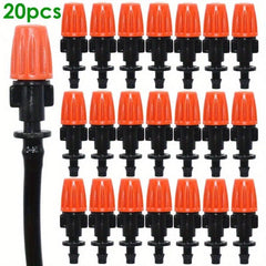 Adjustable Garden Drip Irrigation Misting Atomizing Fog Nozzles