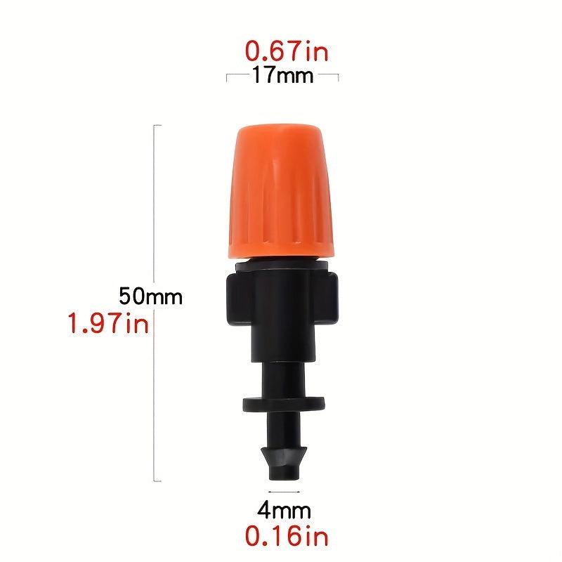 Adjustable Garden Drip Irrigation Misting Atomizing Fog Nozzles