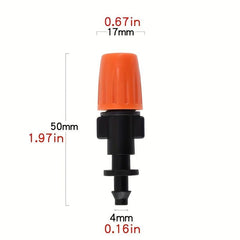 Adjustable Garden Drip Irrigation Misting Atomizing Fog Nozzles