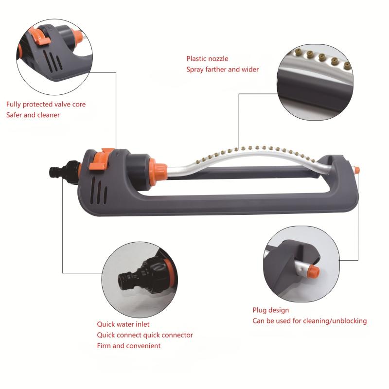 Oscillating Sprinkler Quick Connect Set