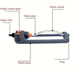 Oscillating Sprinkler Quick Connect Set