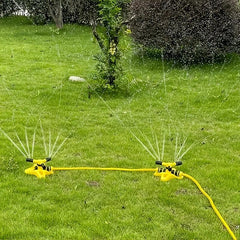 360 Degree Rotating Garden Sprinkler System for Large Coverage Area