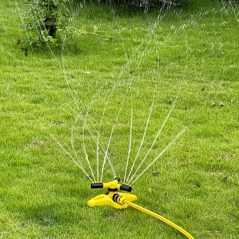 360 Degree Rotating Garden Sprinkler System for Large Coverage Area