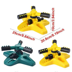 360 Degree Rotating Garden Sprinkler System for Large Coverage Area