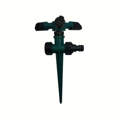 360 Degree 3 Arm Rotating Sprinkler Automatic Nozzle Garden Irrigation