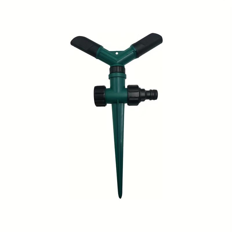 360 Degree 3 Arm Rotating Sprinkler Automatic Nozzle Garden Irrigation