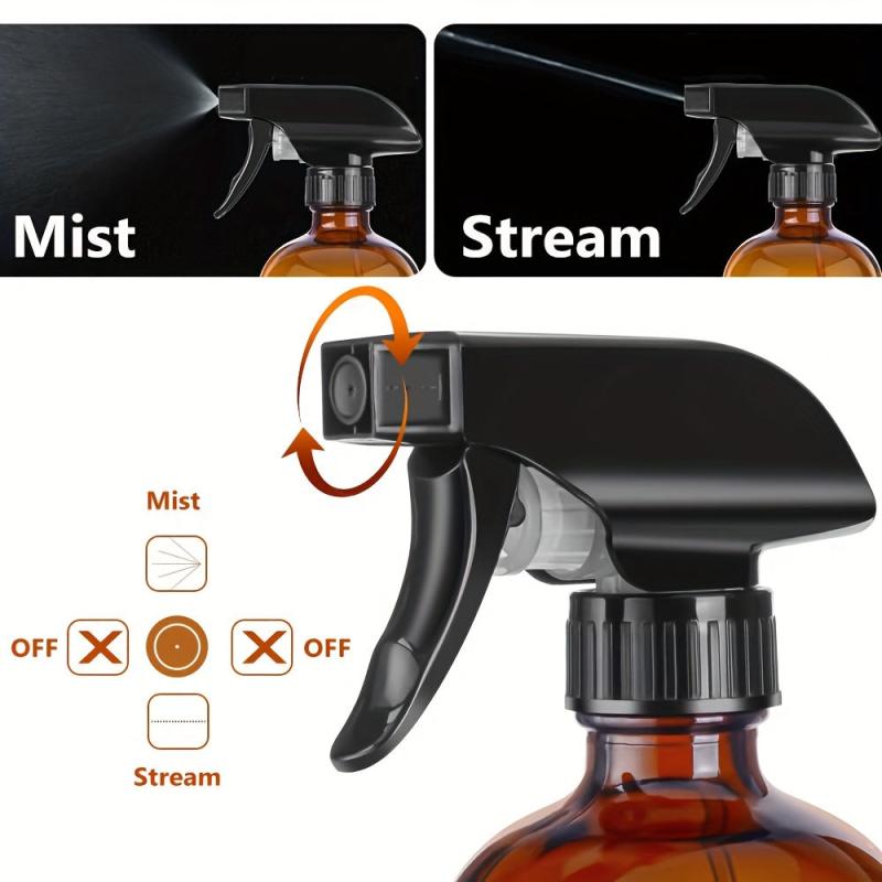 500ml Brown Spray Bottle Alcohol Disinfectant Gardening Watering Can