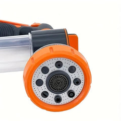 10 Function Foam Spray Gun Garden Watering Car Washing Sprinkler Nozzle