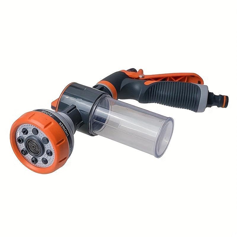 10 Function Foam Spray Gun Garden Watering Car Washing Sprinkler Nozzle