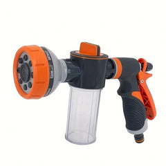 10 Function Foam Spray Gun Garden Watering Car Washing Sprinkler Nozzle