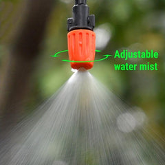 Adjustable Drip Irrigation Kit for Balcony Succulent Plants