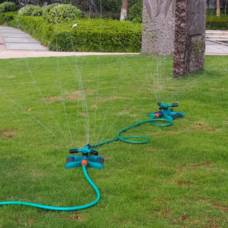 Automatic 360 Rotating Large Area Sprinkler System