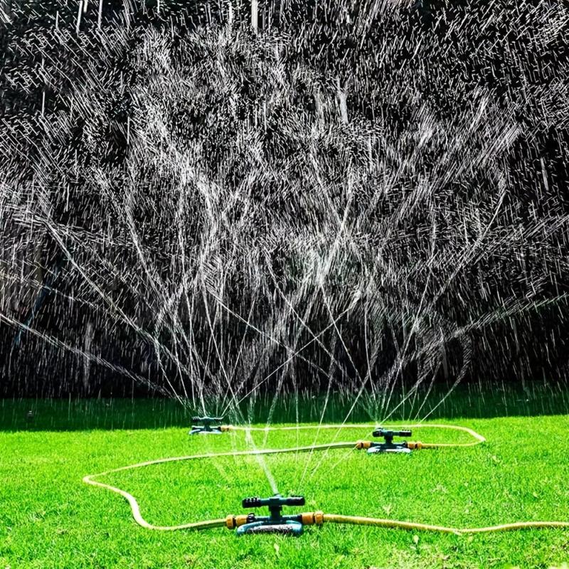 Automatic 360 Rotating Large Area Sprinkler System