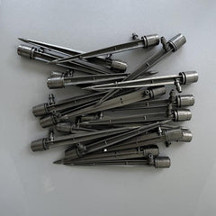 50pcs Irrigation Dripper Drip Emitter Water System w/ Adjustable Valve Switch