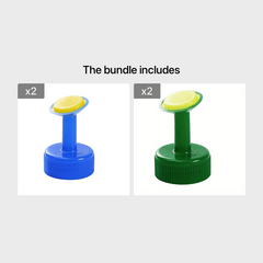 Plastic Bottle Cap Sprinkler Nozzle for Indoor Gardening