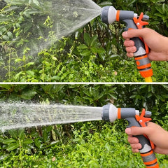 Garden Hose Nozzle 8 Spray Shapes Car Washing Sprayer