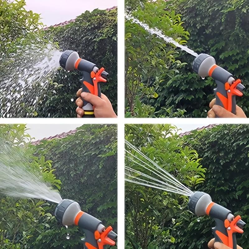Garden Hose Nozzle 8 Spray Shapes Car Washing Sprayer