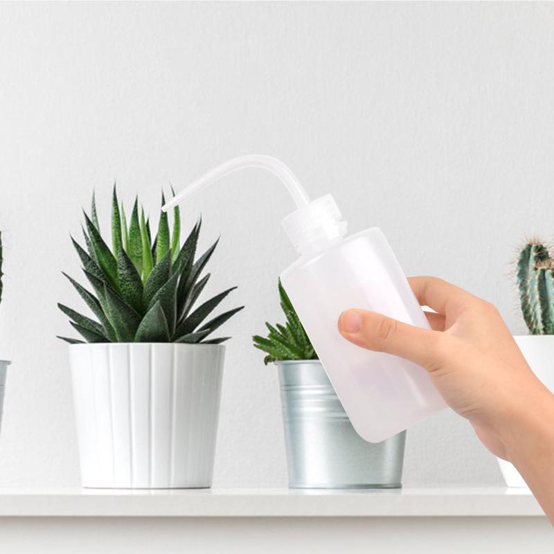 3pcs Plant Watering Bottle 250ml Plastic Safety Squeeze Wash Bottle